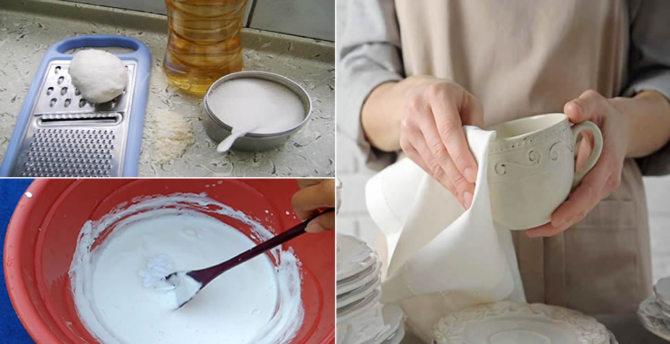 Como limpiar objetos de porcelana