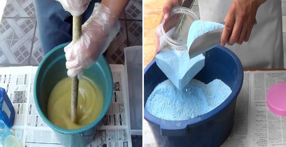 Como hacer jabón en polvo