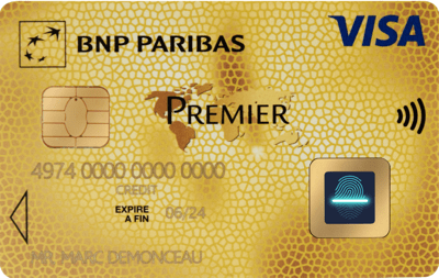 Carte Visa Premier de BNP Paribas