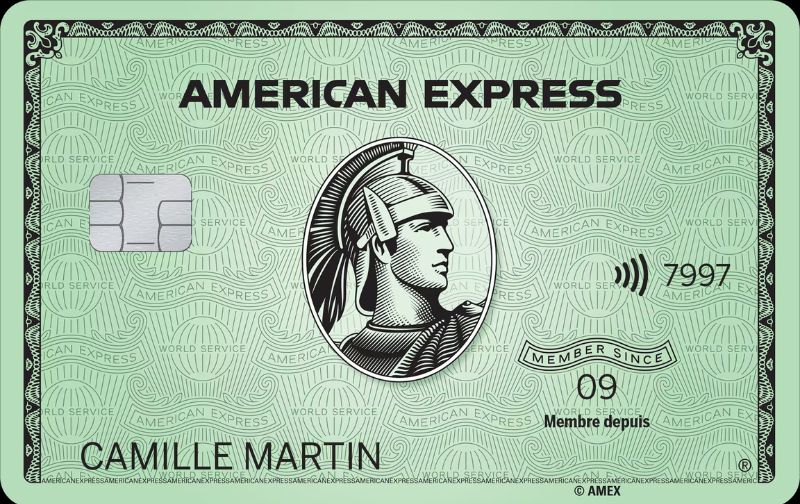 Carte Green American Express