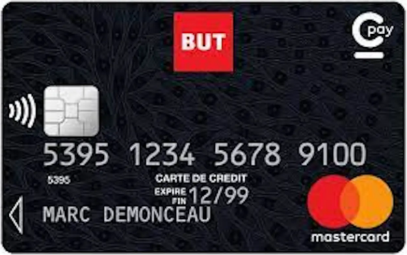 carte de crédit Cetelem Mastercard But