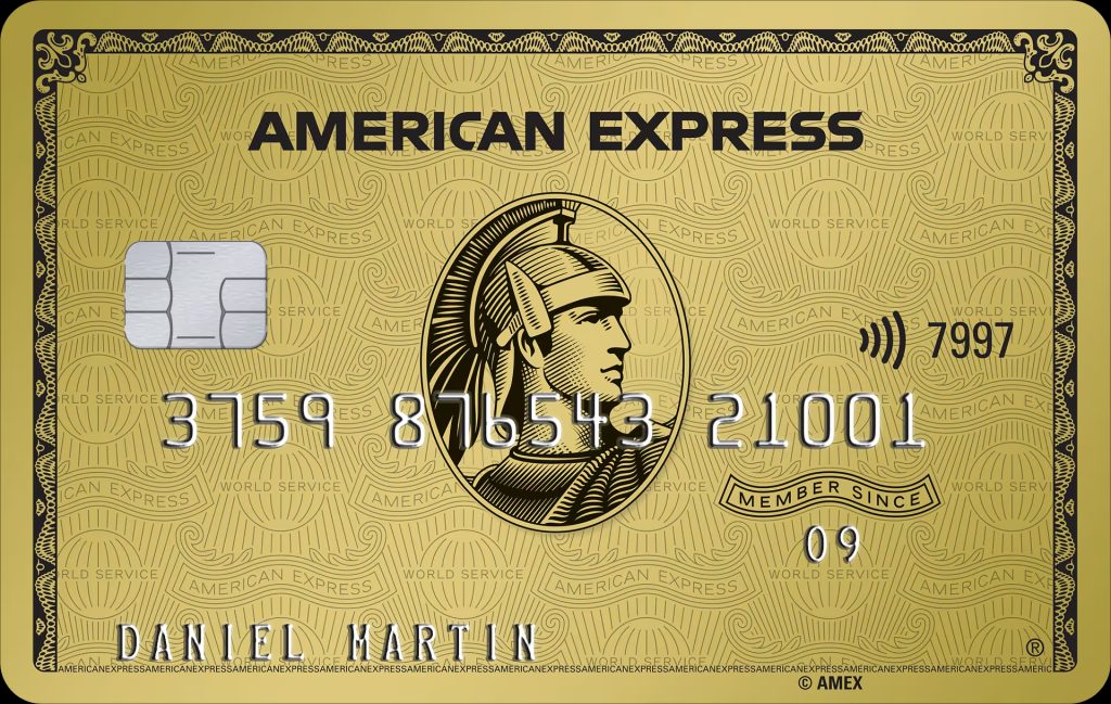 Gold American Express