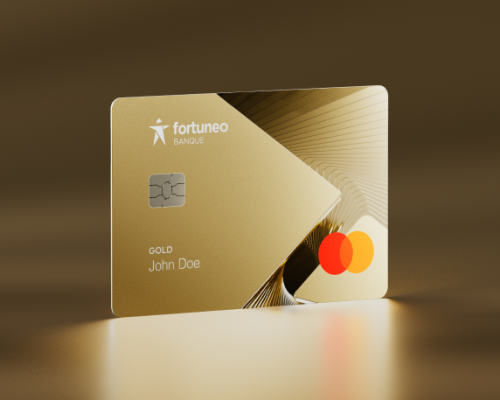 Carte Gold CB Mastercard de Fortune